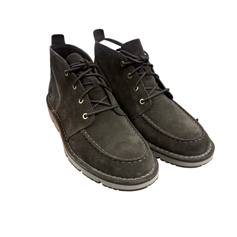 Timberland Westmore Mid Lace Chukka Boot Mens 9.5 Olive Suede TB0A5YGY901